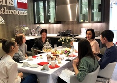 Завтрак в Scavolini Store
