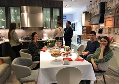 Завтрак в Scavolini Store