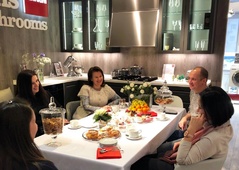 Завтрак в Scavolini Store